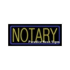  Notary LED Sign 11 x 27