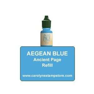 Ancient Page Refill Bottle   Aegean Blue 