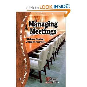   Meetings You Have To Organise. (9781919951768) Richard Mulvey, Roger