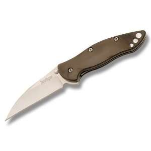   Onion Linerlock with Tungsten DLC Coating and Pearl Inlays (No Sheath