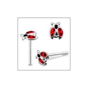  Hand Painted Straight Nose Pin Piercing Jewelry Jewelry