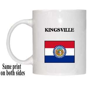  US State Flag   KINGSVILLE, Missouri (MO) Mug Everything 