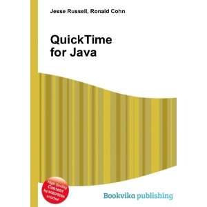  QuickTime for Java Ronald Cohn Jesse Russell Books
