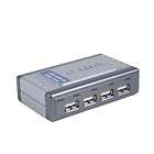 Link   Hub DUB H4 4 Port 480Mbps USB2.0 withRJ45 Retail