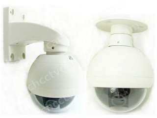 Outdoor 520TVL CCD 4 PTZ Waterproof Dome Camera 360°  