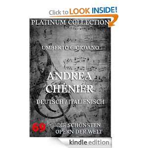 Umberto Giordano   Andrea Chenier Libretto (Kommentierte Ausgabe 