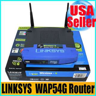 Linksys Wireless G WAP54G Access Point 2.4 GHz 802.11g  
