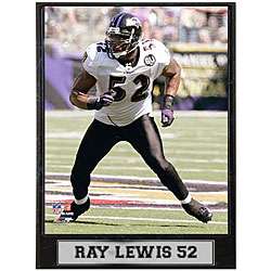 Baltimore Ravens Ray Lewis 9x12 Photo Plaque  