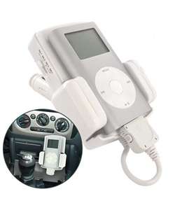 iPod 3 in 1 FM Transmitter/ Charger Car Kit w/ Free Gift   