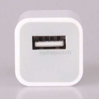 NEW USB Cable Wall Charger For Apple iPhone iPod