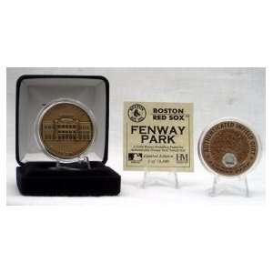  BOSTON RED SOX FENWAY PARK AUTHENTICATED INFIELD DIRT COIN 
