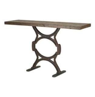  rustic iron, natural wood Material wrought iron, reclaimed wood 