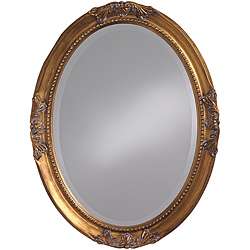 Lizzie Antique Gold Leaf Mirror  