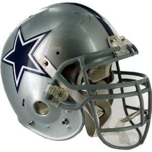 Doug Free #68 2009 Cowboys Game Used Silver Helmet  Sports 