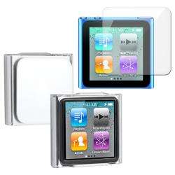   Crystal Case/ Screen Protector for Apple iPod Nano 6  