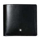 MONTBLANC Wallets MEISTERSTÜCK Black Leather Wallet 8 CC 7163