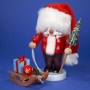  11 Steinbach Chubby Santa with Sled Christmas Nutcracker 