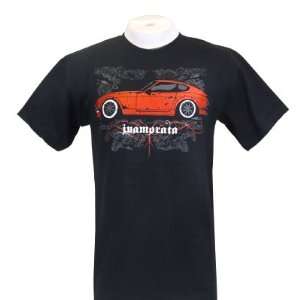  Classic Z Car Graphic Black Tee Shirt, XL Automotive