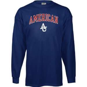   American University Kids/Youth Perennial Long Sleeve T Shirt Sports