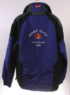 MENS SALT LAKE CITY 2002 HOST CITY WINTER OLYMPICS COAT/JACKET sz M 