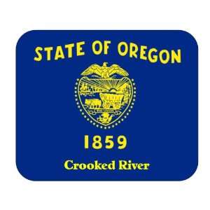   US State Flag   Crooked River, Oregon (OR) Mouse Pad 