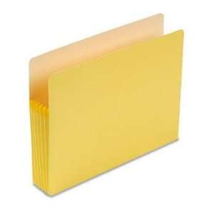  Smead® Colored File Pocket FILE,PKT,LTR,5.25,EXP,YW 