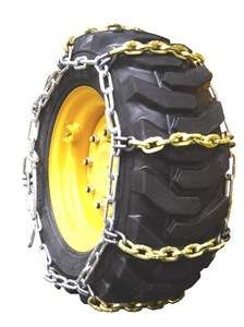 Skid Steer Loader Snow Tire Chains 7 MM Alloy 12 16.5  