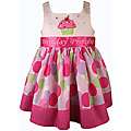 Bonnie Jean Girls Pink Cupcake Polka Dot Birthday Dress