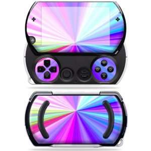   Cover for Sony PSP Go System Sticker Skins Rainbow Zoom Video Games