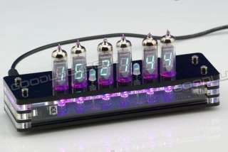   case Nixie Tube Clock by YS13 3 6Pcs Come with Remote Control  
