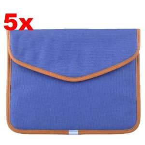  Neewer (5x) Dark Blue Canvas Bag Sleeve Case for iPad 