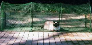 KITTYWALK DECK AND PATIO OUTDOOR CAT ENCLOSURE CONTAINMENT SYSTEM 