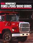 1990 90 Ford L7000 & 8000 Series Truck sales brochure
