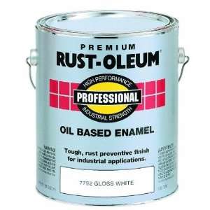  Rust Oleum Gal Gls Wht Enamel (Pack Of 2) 7792 402 Anti Rust 