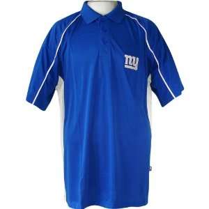  NFL New York Giants Big & Tall Short Sleeve Synthetic Polo 