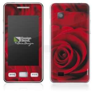  Design Skins for Samsung Star 2 S5260   Red Rose Design 