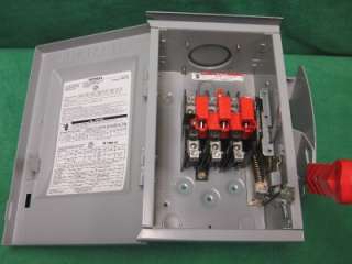 SIEMENS HNF361R DISCONNECT SAFETY SWITCH 3R 30HP 30A  