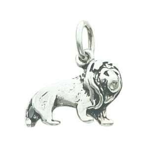  Sterling Silver Lion Charm Jewelry