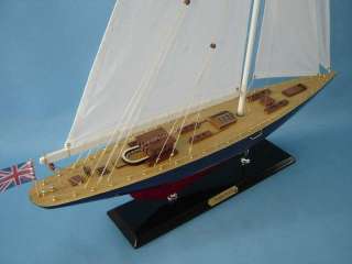 Endeavour 44 Limited J Yacht Model Sailboat Wooden  