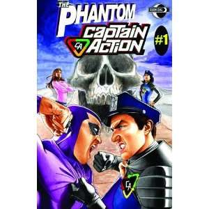   PHANTOM CAPTAIN ACTION #1 (OF 2) MARK SPARACIO CVR B Toys & Games