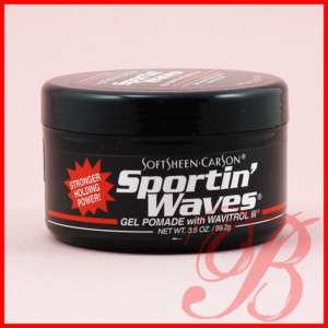 Softsheen Carson Sportin Waves Pomade 3.5 oz (Reg/Max)  