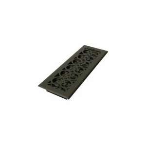  DECOR GRATES ST414 4x14 Scroll Steel Painted Textured 