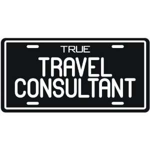  New  True Travel Consultant  License Plate Occupations 