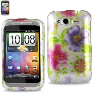   Purple Flowers W/Screen Protector SNDplace Cell Phones & Accessories