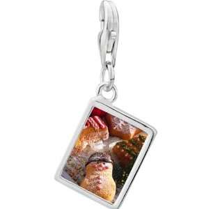  Pugster 925 Sterling Silver Decorated Christmas Cookies 