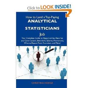  How to Land a Top Paying Analytical statisticians Job 