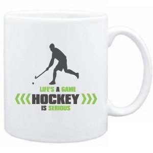  New  Lifes A Game . Hockey Is Serious  Mug Sports