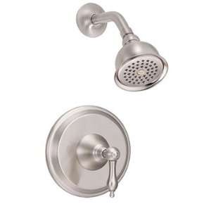   Handle Shower Faucet Trim Kit   Brushed Nickel