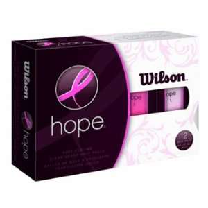 Wilson Hope Golfballs (Pink/Purple) 