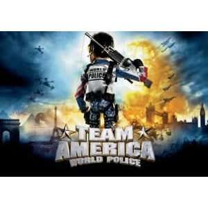  Team America World Police   Original Movie Poster   12 x16 